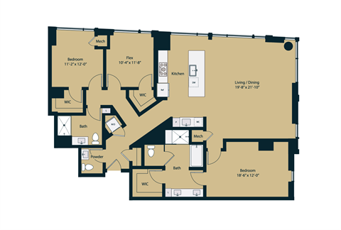 1620 Sansom Street Studio-3 Beds Apartment for Rent - Photo Gallery 34